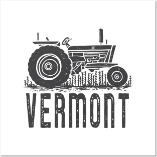 Vermont Vintage Tractor Posters and Art